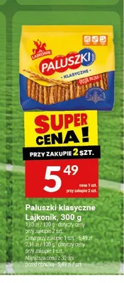Paluszki klasyczne Lajkonik promocja w Twój Market