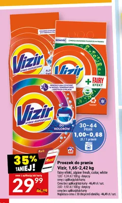Proszek do prania color Vizir promocja w Twój Market