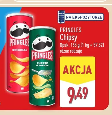 Chipsy Pringles promocja w Aldi