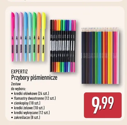 Cienkopisy Expertiz promocja w Aldi