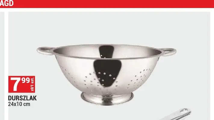 Durszlak 24x10 cm promocja w Merkury Market