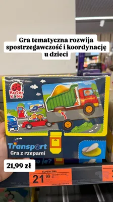 Gra z rzepami Transport promocja w Biedronka