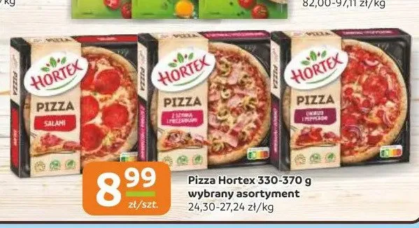 Pizza Hortex z szynką i pieczarkami promocja w Gama