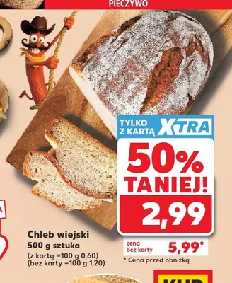 Chleb wiejski promocja w Kaufland