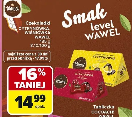Czekoladki cytrynówka promocja w Carrefour Market