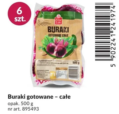 Buraki gotowane - całe promocja w Makro