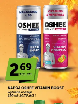 Napój Oshee Vitamin Boost promocja w ABC