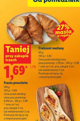 Croissant maślany promocja w Lidl