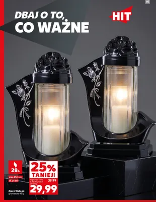 Znicz Wstęga promocja w Kaufland