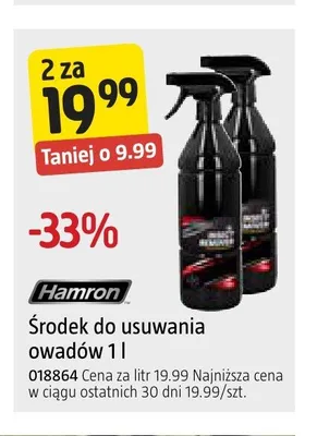 Środek do usuwania owadów Hamron promocja w Jula