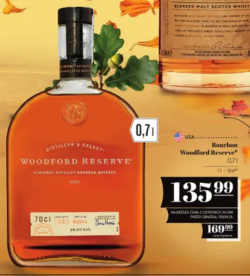 Bourbon Woodford Reserve promocja w POLOmarket