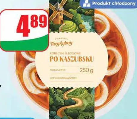 Koreczki śledziowe po kaszubsku Targ Rybny promocja w Dino