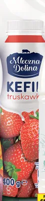 Kefir owocowy tryskawkowy promocja w Biedronka