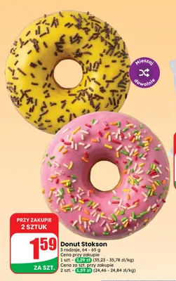 Donut Stokson promocja w Dino