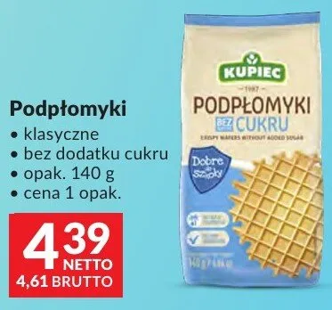 Podpłomyki klasyczne, bez dodatku cukru Kupiec promocja w Makro
