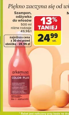 Odżywka do włosów Arkemusa Color Plus promocja w Carrefour Market