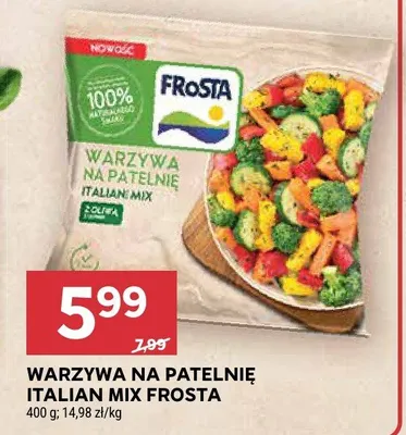 Warzywa na patelnię Italian Mix FroSta promocja w Stokrotka