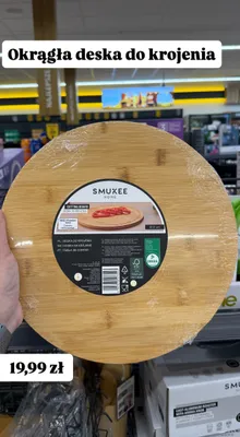 Okrągła deska do krojenia promocja w Biedronka