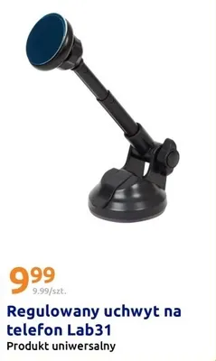 Regulowany uchwyt na telefon Lab31 promocja w Action