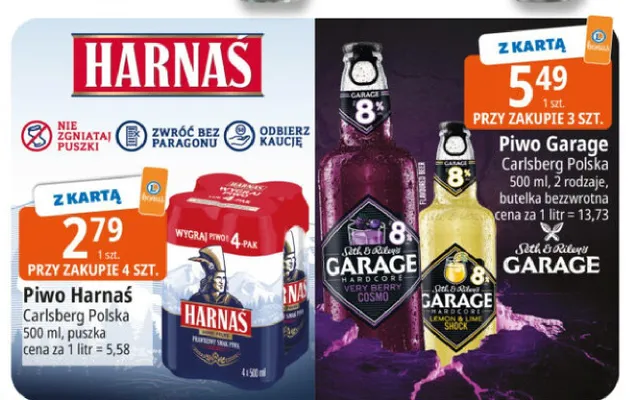 Piwo Garage promocja w Leclerc