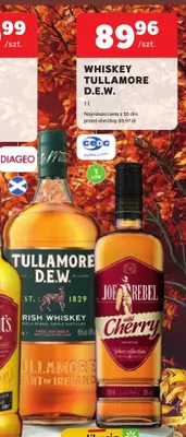 Whiskey Tullamore D.E.W. promocja w Stokrotka