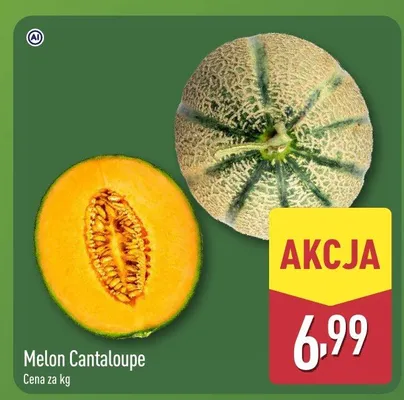 Melon Cantaloupe promocja w Aldi