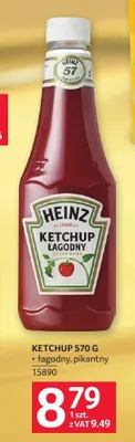 Ketchup pikantny Heinz promocja w Selgros