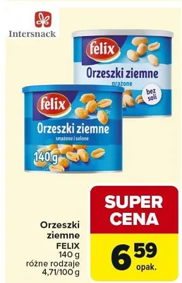 Orzeszki ziemne promocja w Carrefour Market