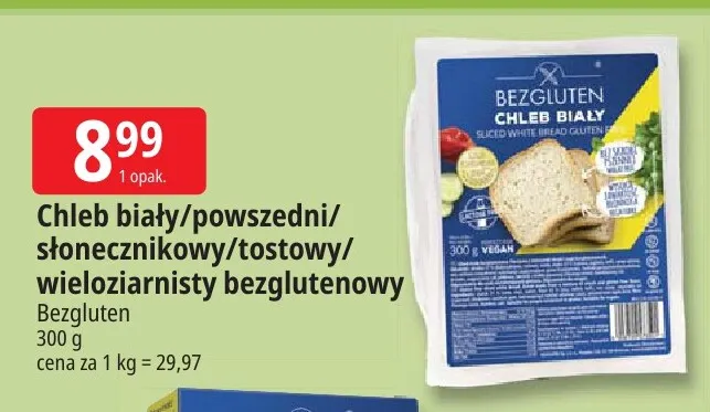 Chleb powszedni bezglutenowy Bezgluten promocja w Leclerc