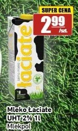 Mleko Łaciate UHT 2% 1 l promocja w API Market