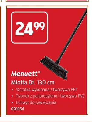 Miotła dł. 130 cm Menuett promocja w Jula
