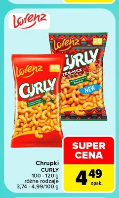 Chrupki Curly promocja w Carrefour