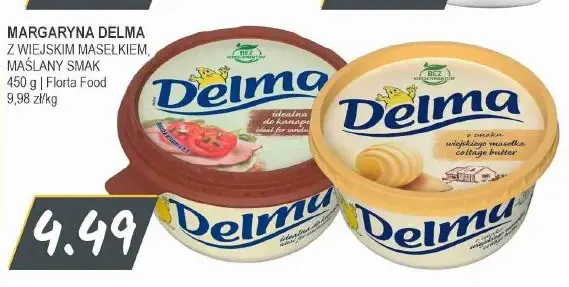 Margaryna Delma maślany smak Flora Food promocja w Słoneczko
