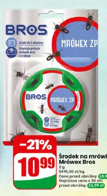 Środek na mrówki Mrówex Bros promocja w Dino