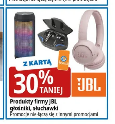 Głośniki i słuchawki JBL promocja w Leclerc