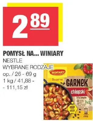 Pomysł na... wybrane rodzaje promocja w SPAR