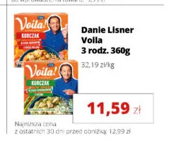 Danie Lisner Voila promocja w Torimpex Toruńska Sieć Sklepów Spożywczych