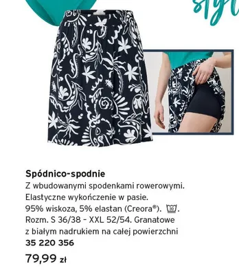 Spódnico-spodnie Tchibo promocja w Tchibo