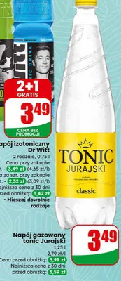 Napój gazowany tonic classic promocja w Dino
