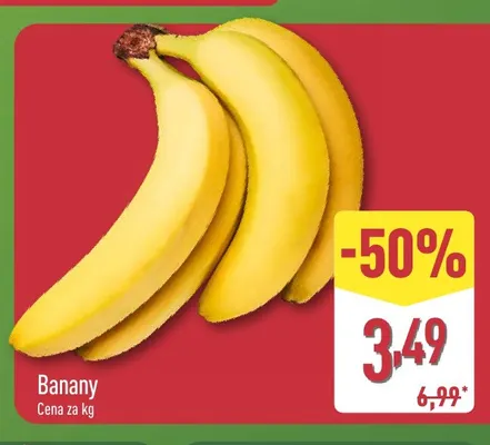 Banany promocja w Aldi