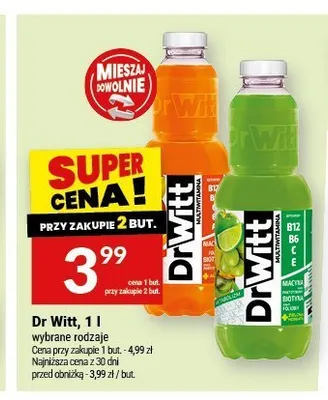 Napój Dr Witt Metabolizm promocja w Twój Market