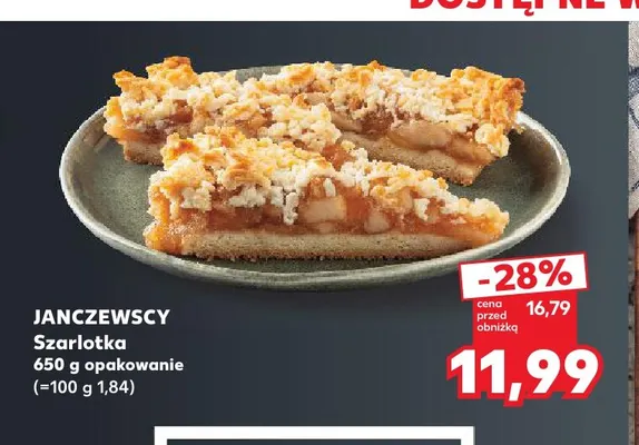 Szarlotka Janczewscy promocja w Kaufland
