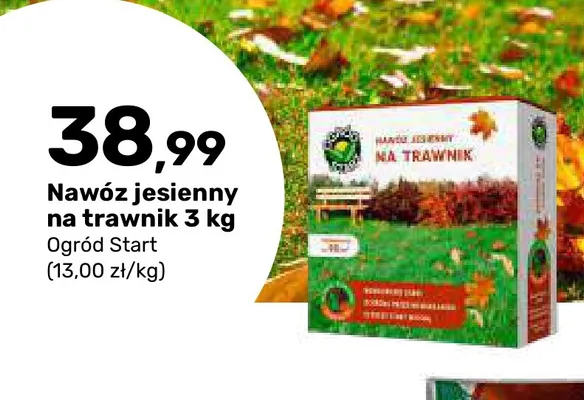 Nawóz jesienny na trawnik Ogród Start 3 kg promocja w Bricomarche