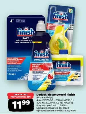 Dodatki do zmywarki Finish odświeżacz do zmywarki promocja w Netto