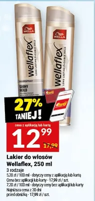 Lakier do włosów Wellaflex, 250 ml promocja w Twój Market