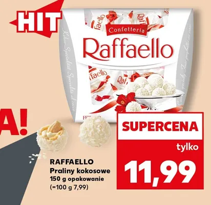 Praliny kokosowe Raffaello promocja w Kaufland
