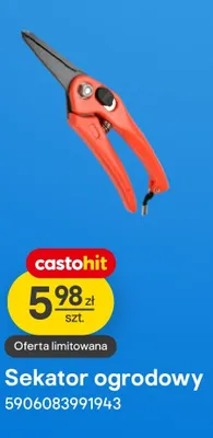 Sekator ergonomiczny ogrodowy promocja w Castorama