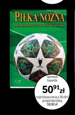 Książka Piłka Nożna oprawa twarda promocja w Empik