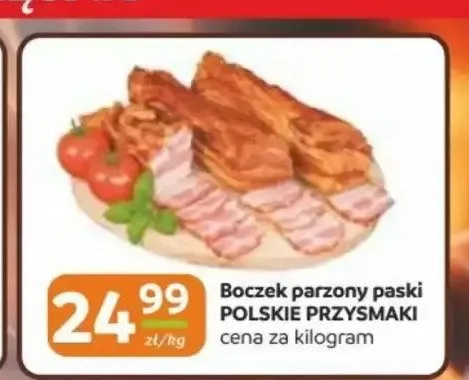 Boczek parzony paski Polskie Przysmaki promocja w Gama