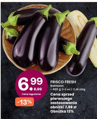 Bakłażan promocja w Frisco